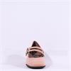 Wonders Fleur 2 Strap Low Heel Mary Jane - Nude Patent